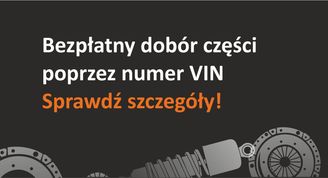 Bezpłatny dobór części po VIN